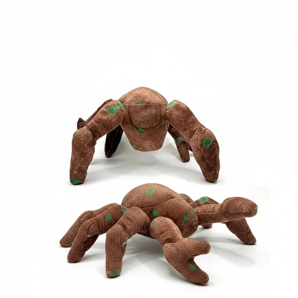 Plüschspielzeug „Project Rocky Spider“ – Weicher Florstoff, detailreiche Nähte, formstabile Füllung