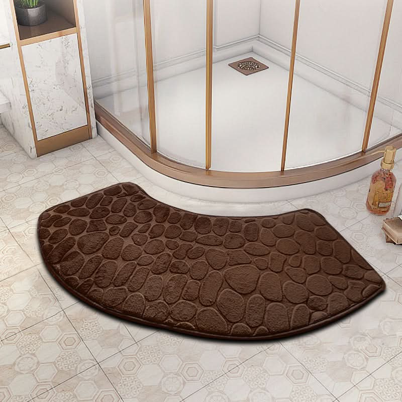 Alfombrilla de baño de terciopelo antideslizante 3D con diseño de secado rápido | meowbutter
