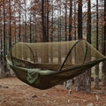 Camping Leisure Hammock with Mosquito Cover | meowbutter