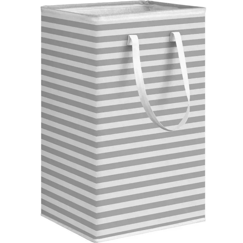 Lauva | Cesto de roupa suja impermeável de 75 L | Cesto de tecido dobrável para roupa com pegas | Meowbutter