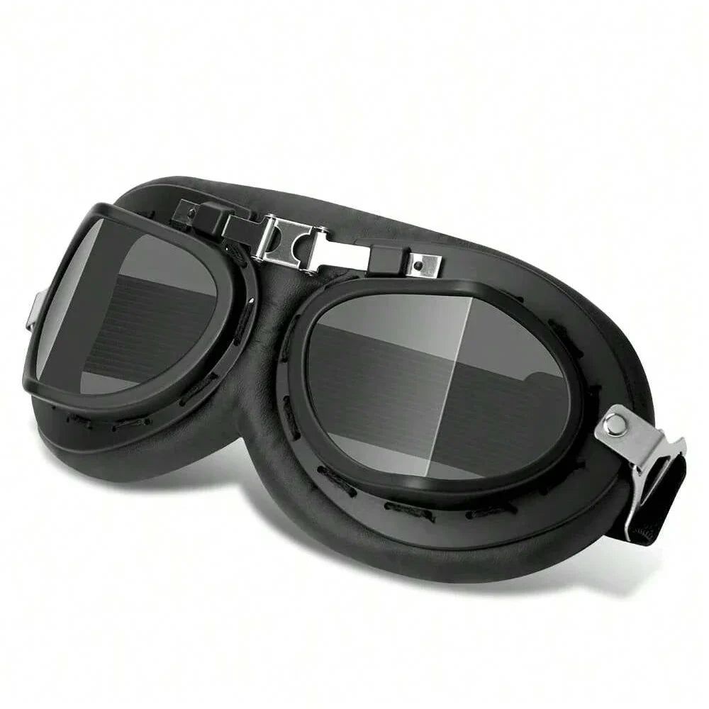 Motorcycle Leather Retro Goggles | meowbutter