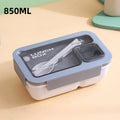 BentoGo 850ml Leakproof Lunch Box — Built-In Cutlery, Microwave and Dishwasher Safe