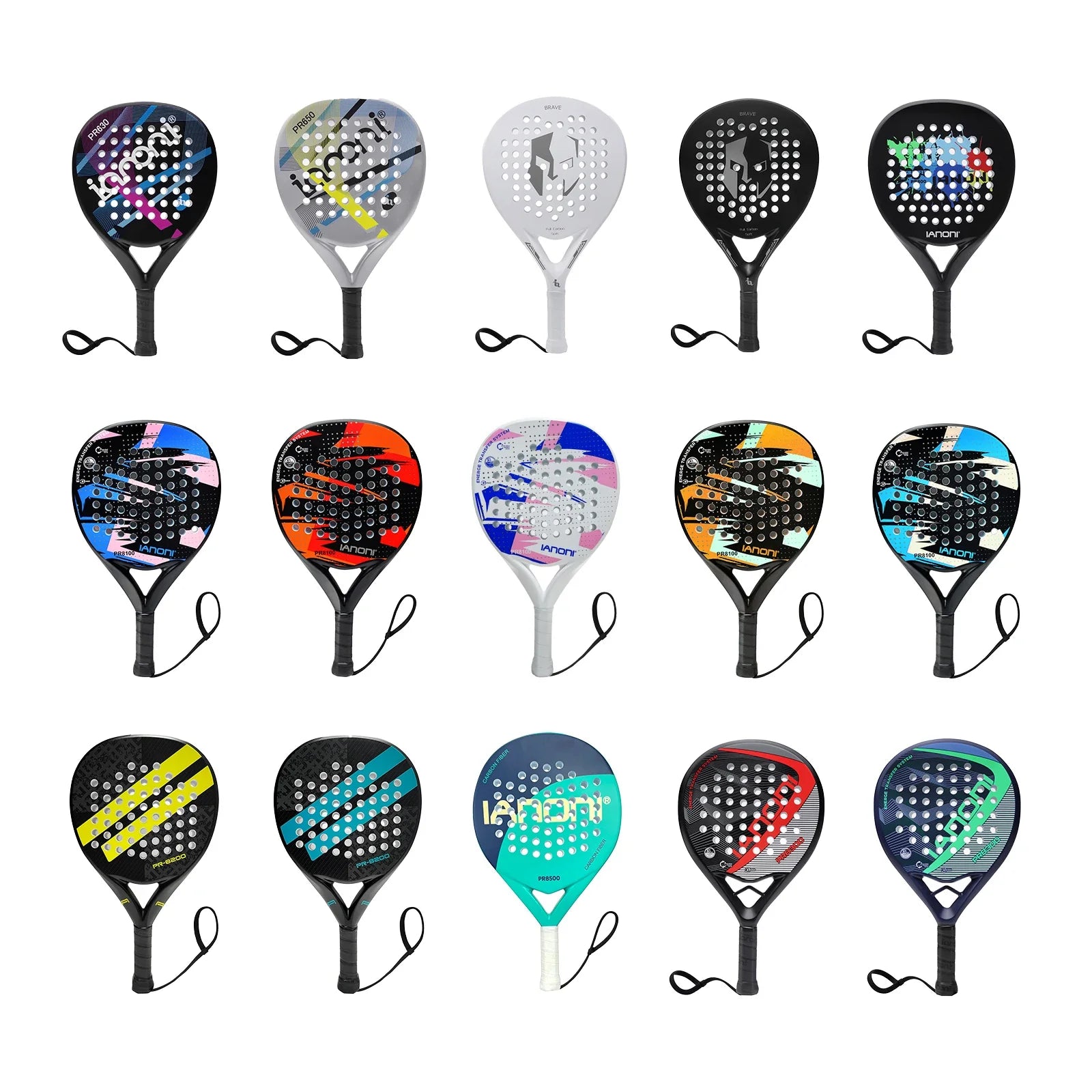 Carbon Fibre Padel Racket - Professional Design - Paddle Tennis Racket | meowbutter