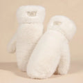 Luxury Faux Fur Winter Mittens With Heat Retention And Full Coverage
