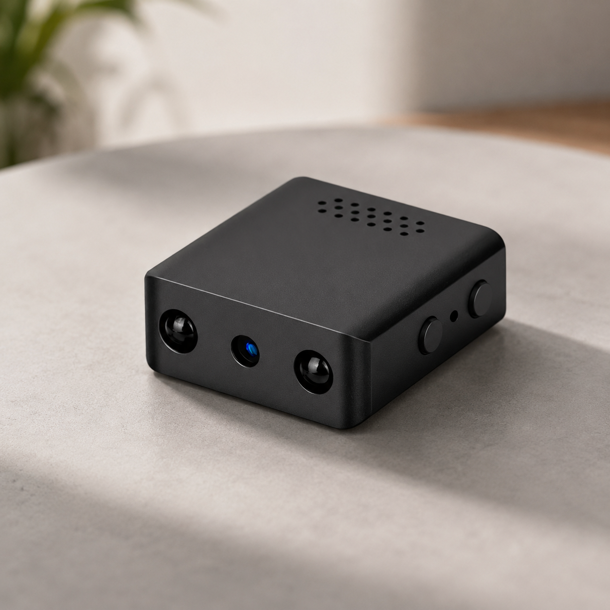 Telecamera di Sicurezza Mini HD con Visione Notturna, Rilevamento Movimento e Registratore | Meowbutter