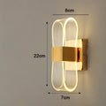 Nordic Luxury LED Wall Lamp | Modern Aluminium Decorative Light | Meowbutter