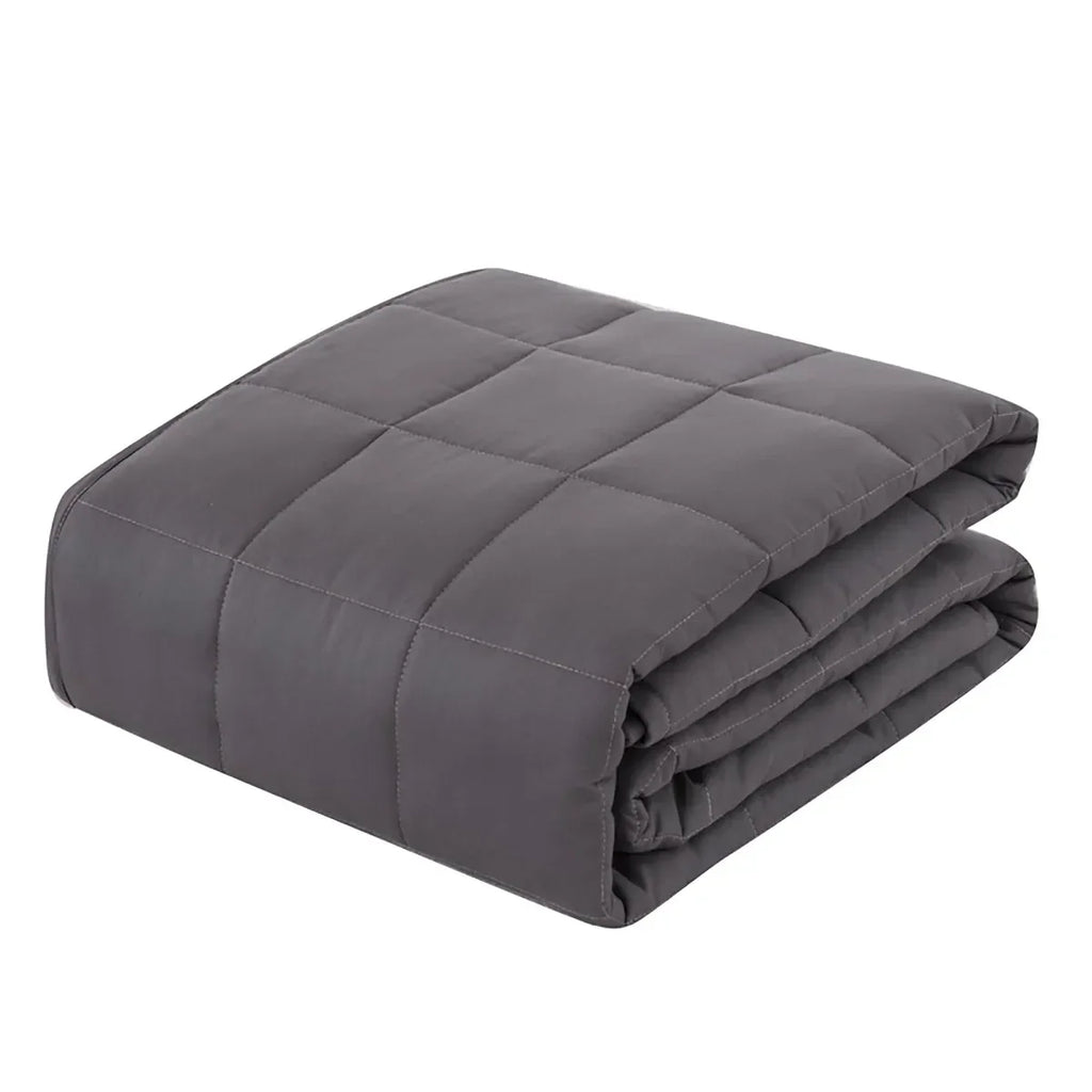Weighted Blanket - 6 Sizes - Decompression Sleep Aid - Adults - Grey | meowbutter