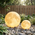 Selune Solar-Powered Lamp For Outdoor Gardens With Spherical Light