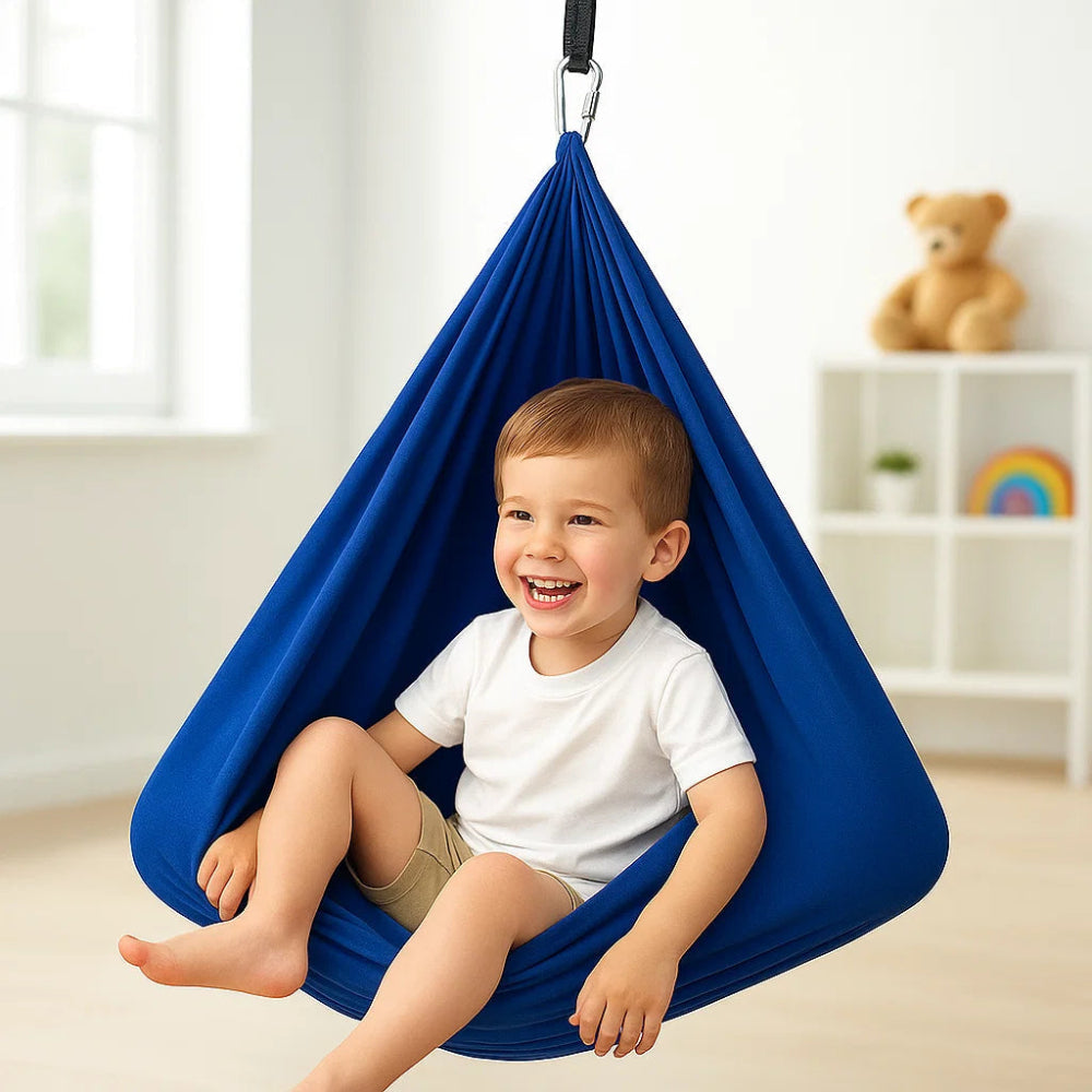 Kids Swing Sensory Cotton Hammock Indoor Therapy Seat | Meowbutter