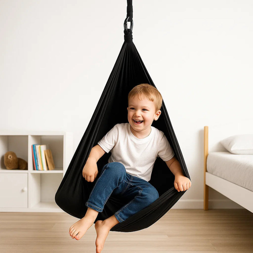 Altalena sensoriale per bambini in cotone — Sedia terapeutica