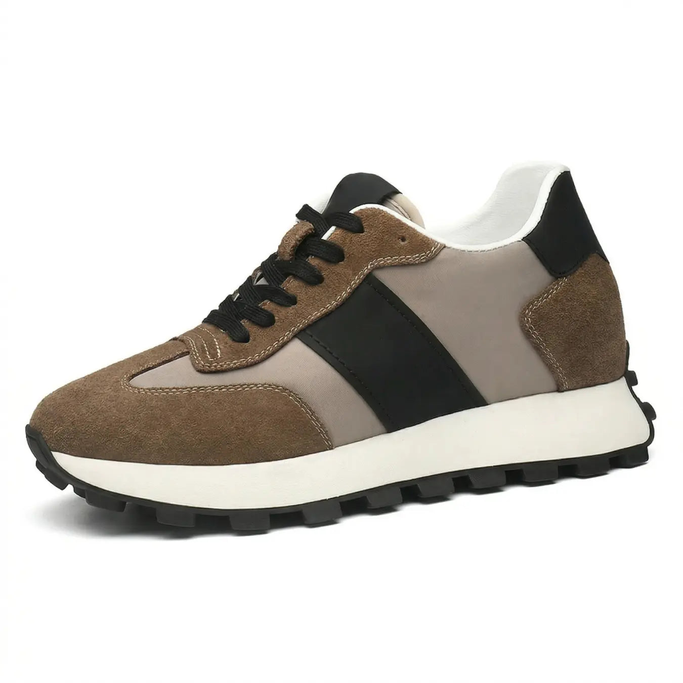 Sentry Womens Sneaker With 9cm Hidden Lift Classic Design