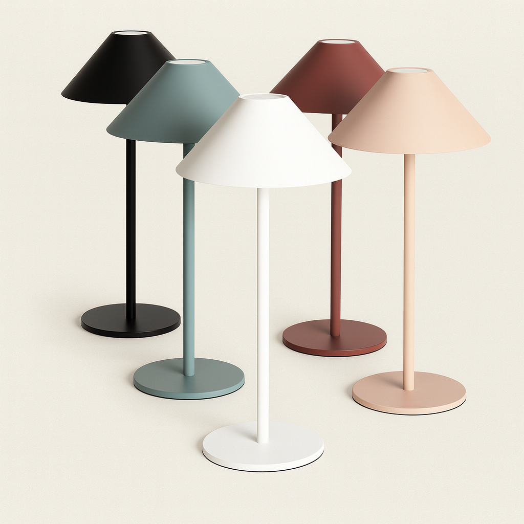 Serenity Cone Table LED Lamp For Cozy Indoor And Outdoor Spaces