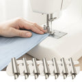Sewing Hemmer Foot Stainless Steel Rolled Hem Tool Set | Meowbutter