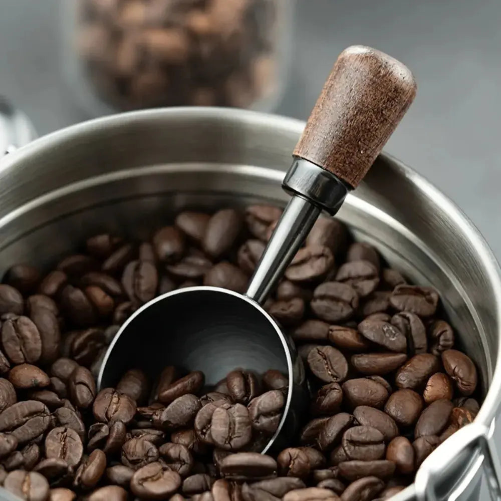 Wooden Craft Coffee Scoop For Consistent Measuring In Everyday Brewing