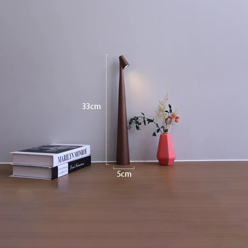 Glowora | Lampe de table LED | Rechargeable et à intensité réglable par contact | Meowbutter
