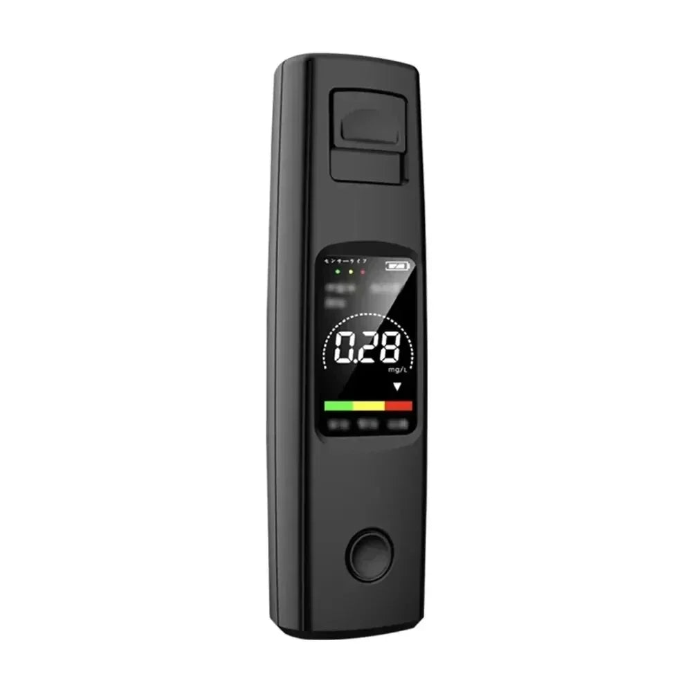 Etilómetro Digital - 0,000–0,199% BAC - Sensor de Alta Sensibilidade - Recarregável USB-C | meowbutter