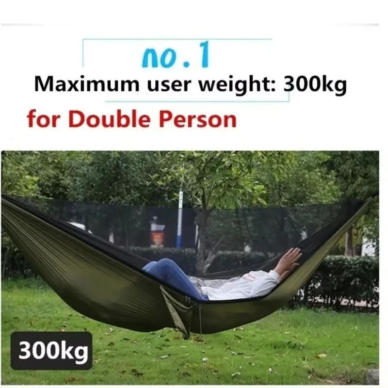 Camping Leisure Hammock with Mosquito Cover | meowbutter