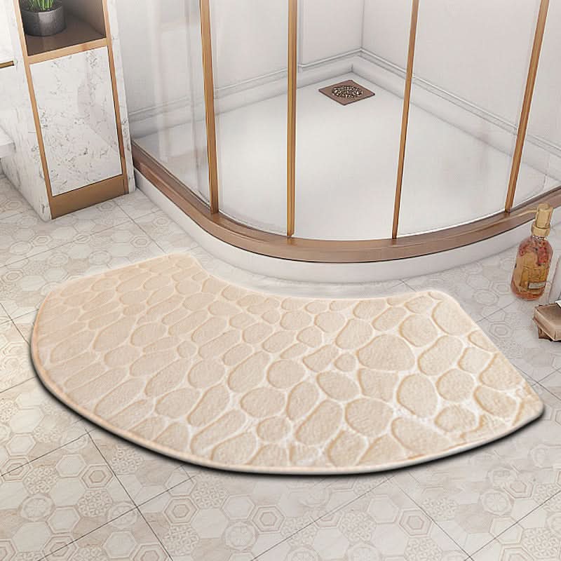 Alfombrilla de baño de terciopelo antideslizante 3D con diseño de secado rápido | meowbutter