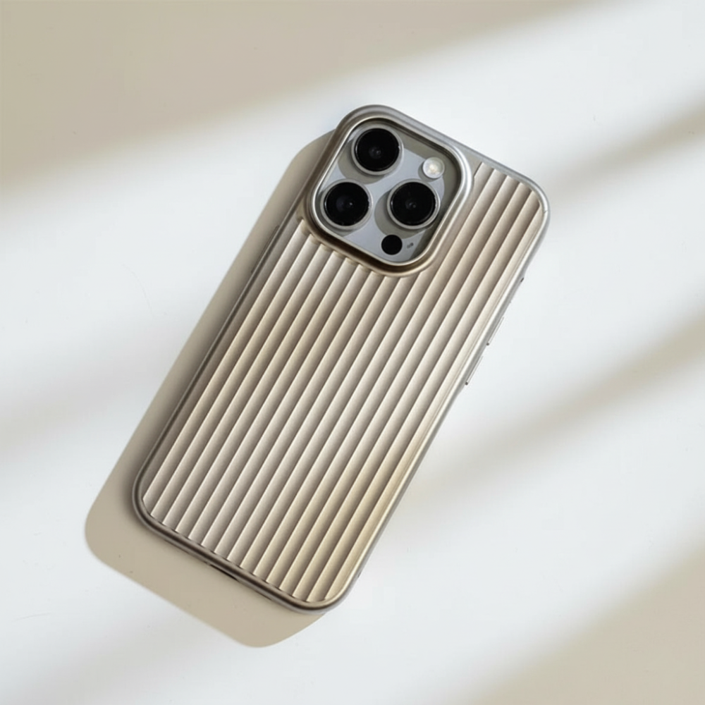 Phone Case Ribbed Hard Shell Protective Cover Design | Meowbutter