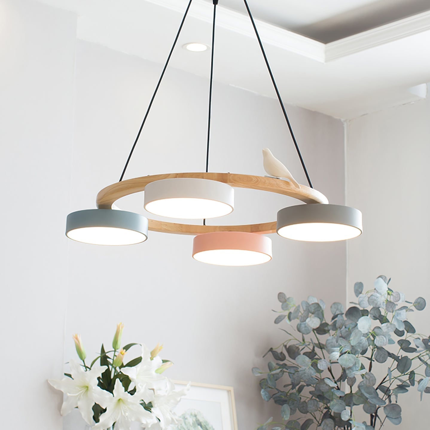 Ravella Round Bird Chandelier | Orntli