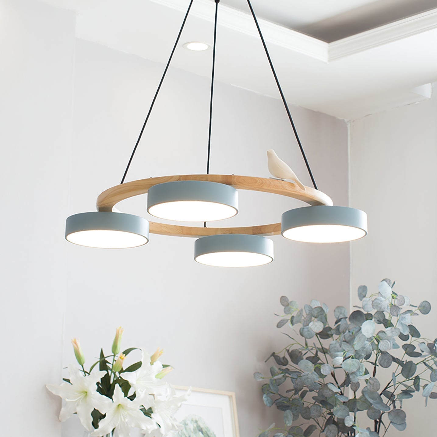 Ravella Round Bird Chandelier | Orntli