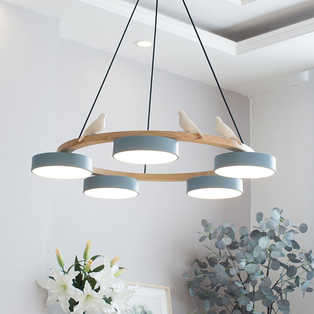 Ravella Round Bird Chandelier | Orntli
