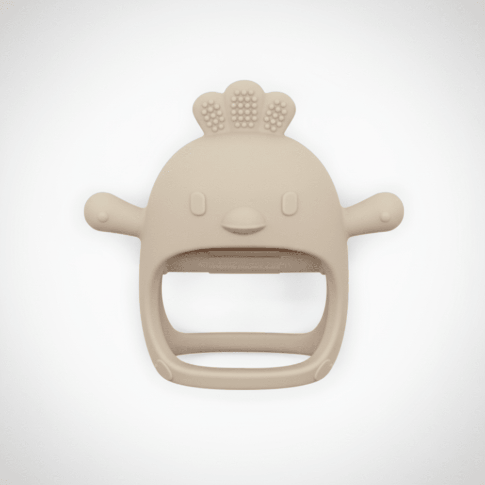 Baby Teething Mitten Silicone Chew Glove Soothing Sore Gums | Meowbutter