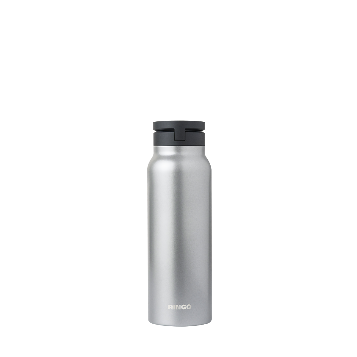 Water Bottle With Magnetic Lid And Phone Holder On The Go