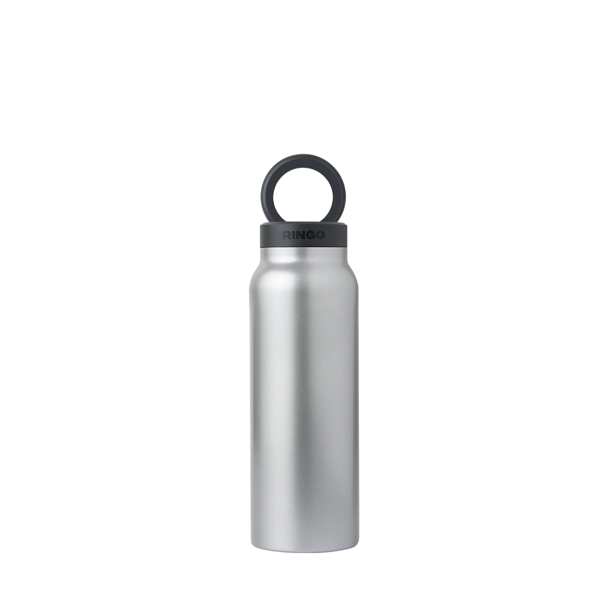 Water Bottle With Magnetic Lid And Phone Holder On The Go