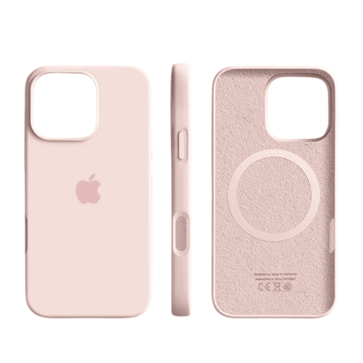 Hochwertige Silikon-iPhone-Hülle mit MagSafe-Schutz und weichem Mikrofaserfutter | meowbutter