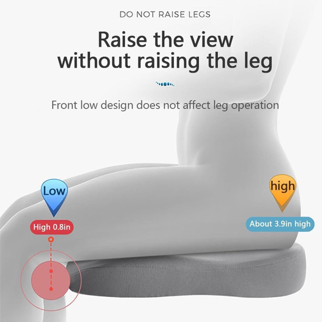 Cuscino ergonomico per sedile auto con memory foam per il massimo comfort | meowbutter