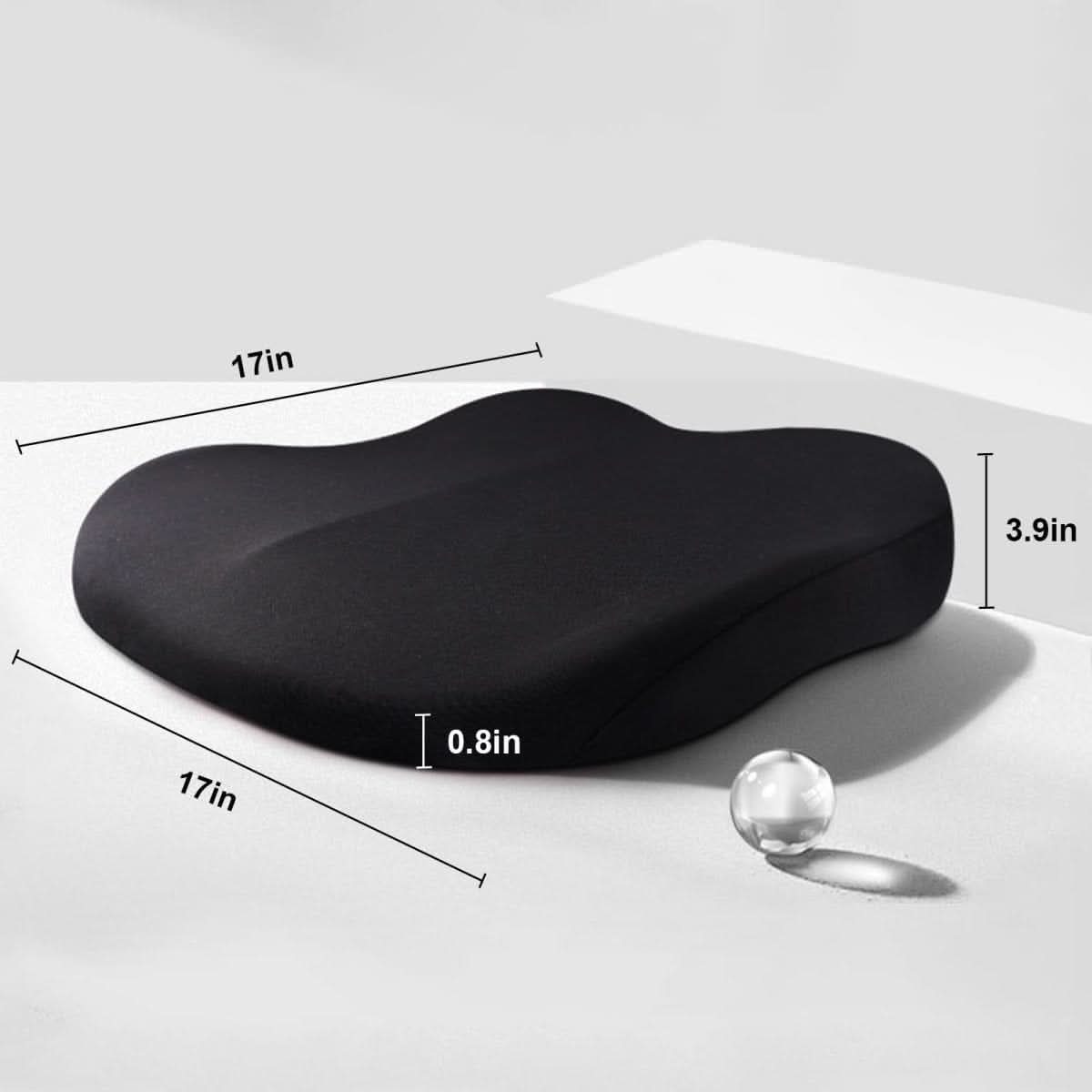 Cuscino ergonomico per sedile auto con memory foam per il massimo comfort | meowbutter