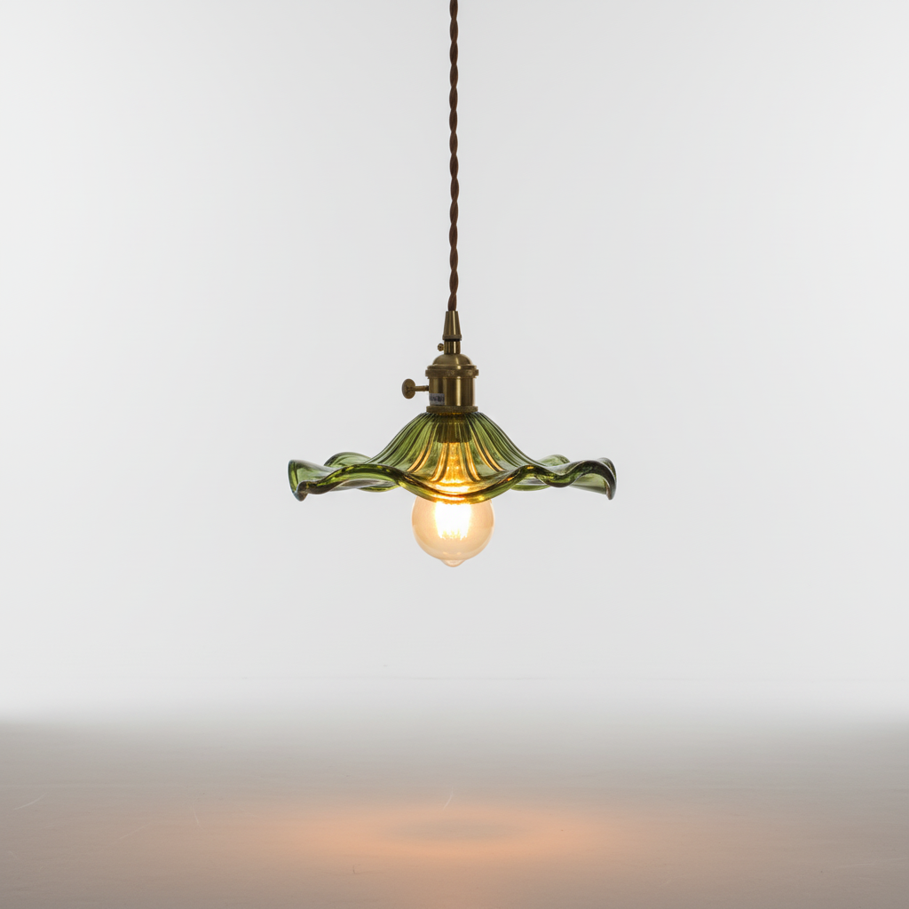 GlassVelvet lampă suspendată LED în stil scandinav - strălucire caldă