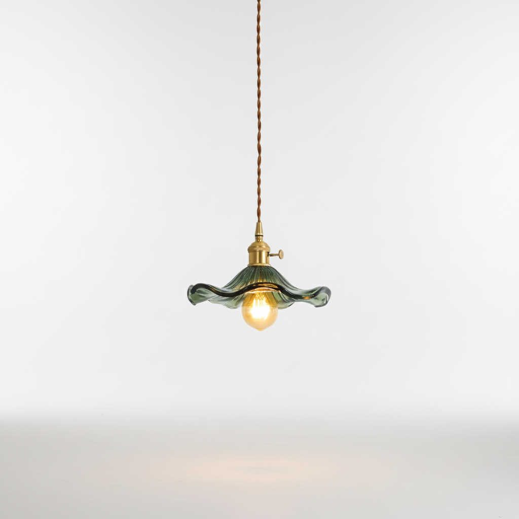 GlassVelvet lampă suspendată LED în stil scandinav - strălucire caldă