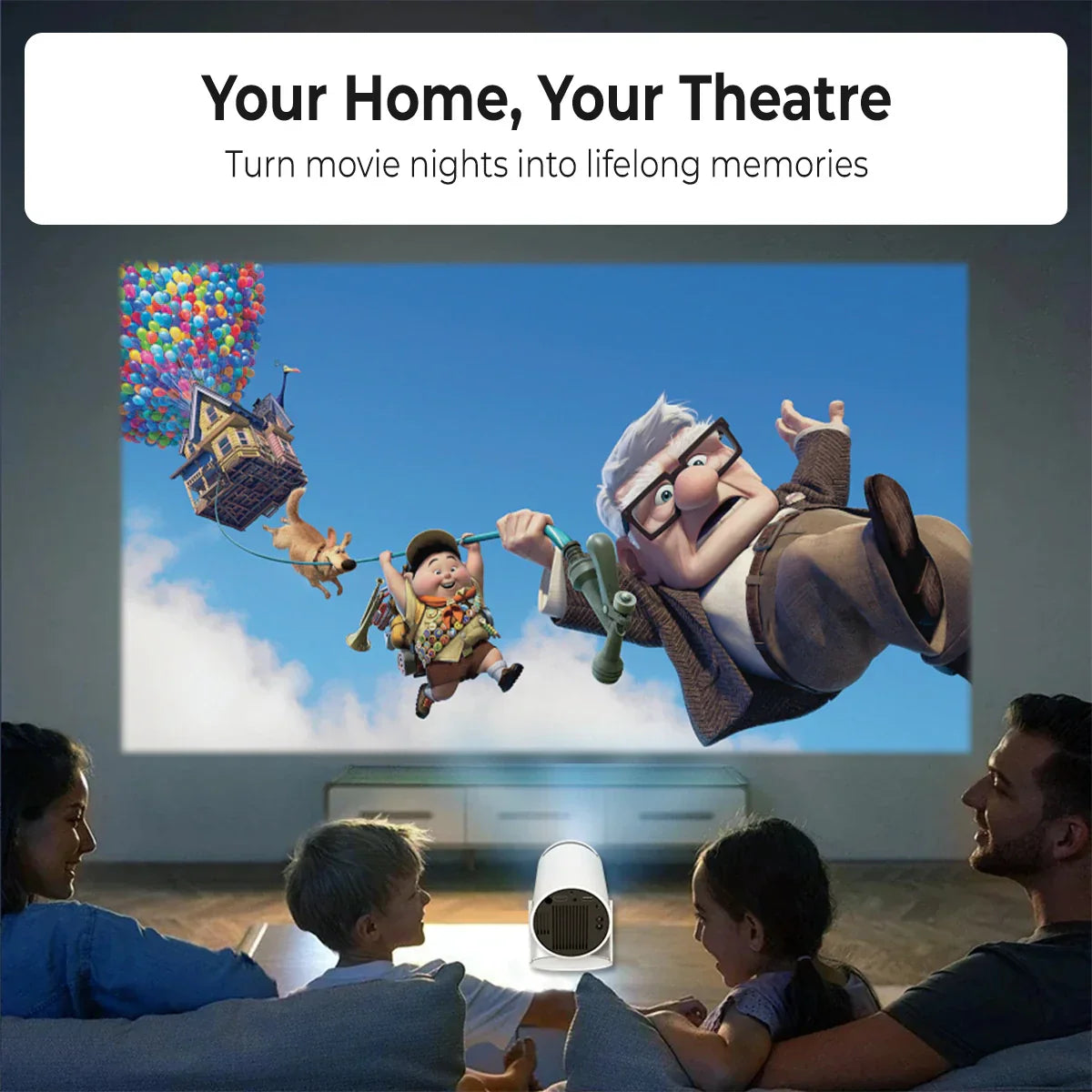 Smart Projector for Limitless Home Entertainment