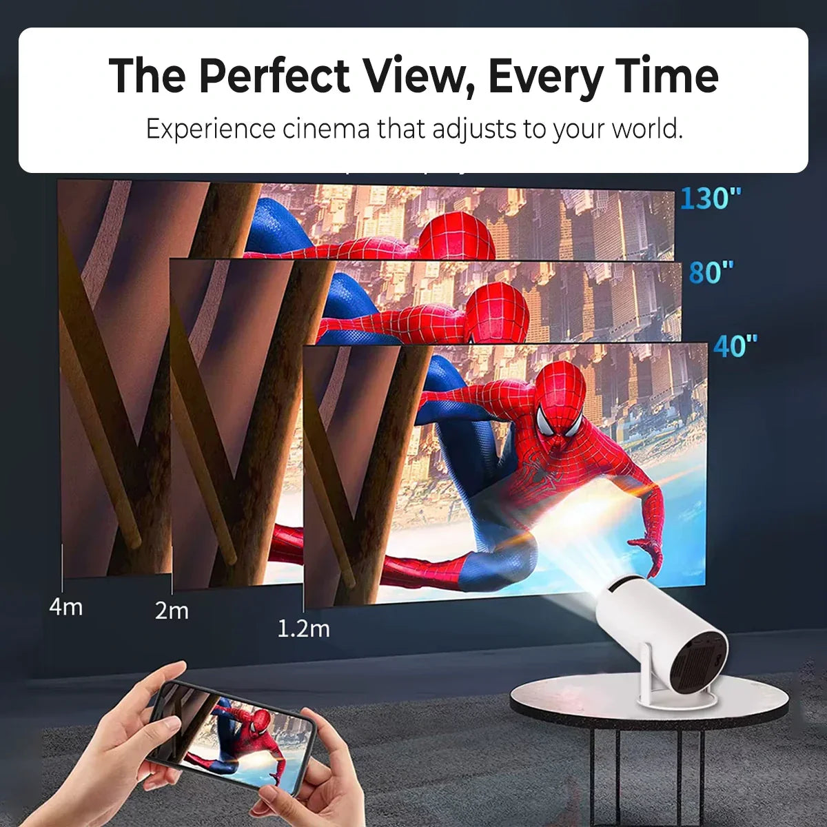 Smart Projector for Limitless Home Entertainment