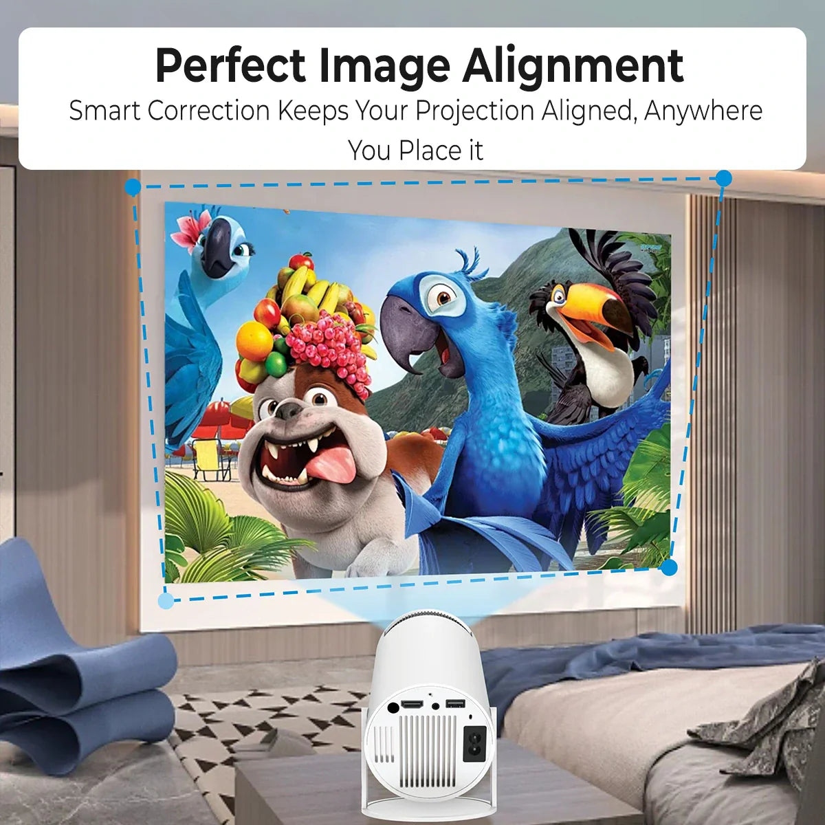 Smart Projector for Limitless Home Entertainment