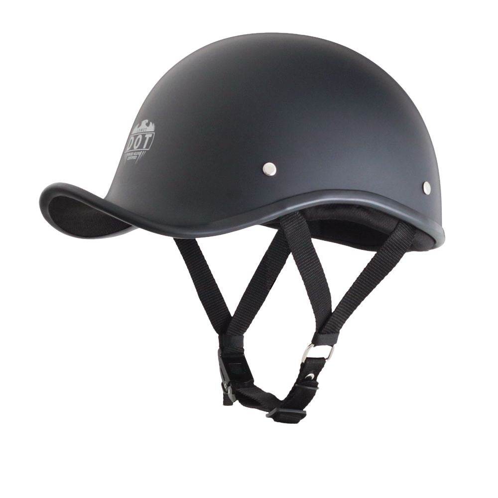 AS/NZ 1698-gecertificeerde omkeerbare Curve-motorhelm - matzwart
