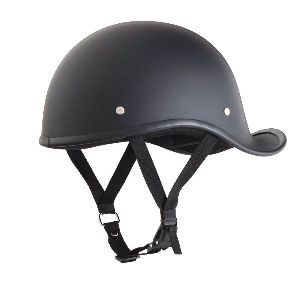AS/NZ 1698-gecertificeerde omkeerbare Curve-motorhelm - matzwart