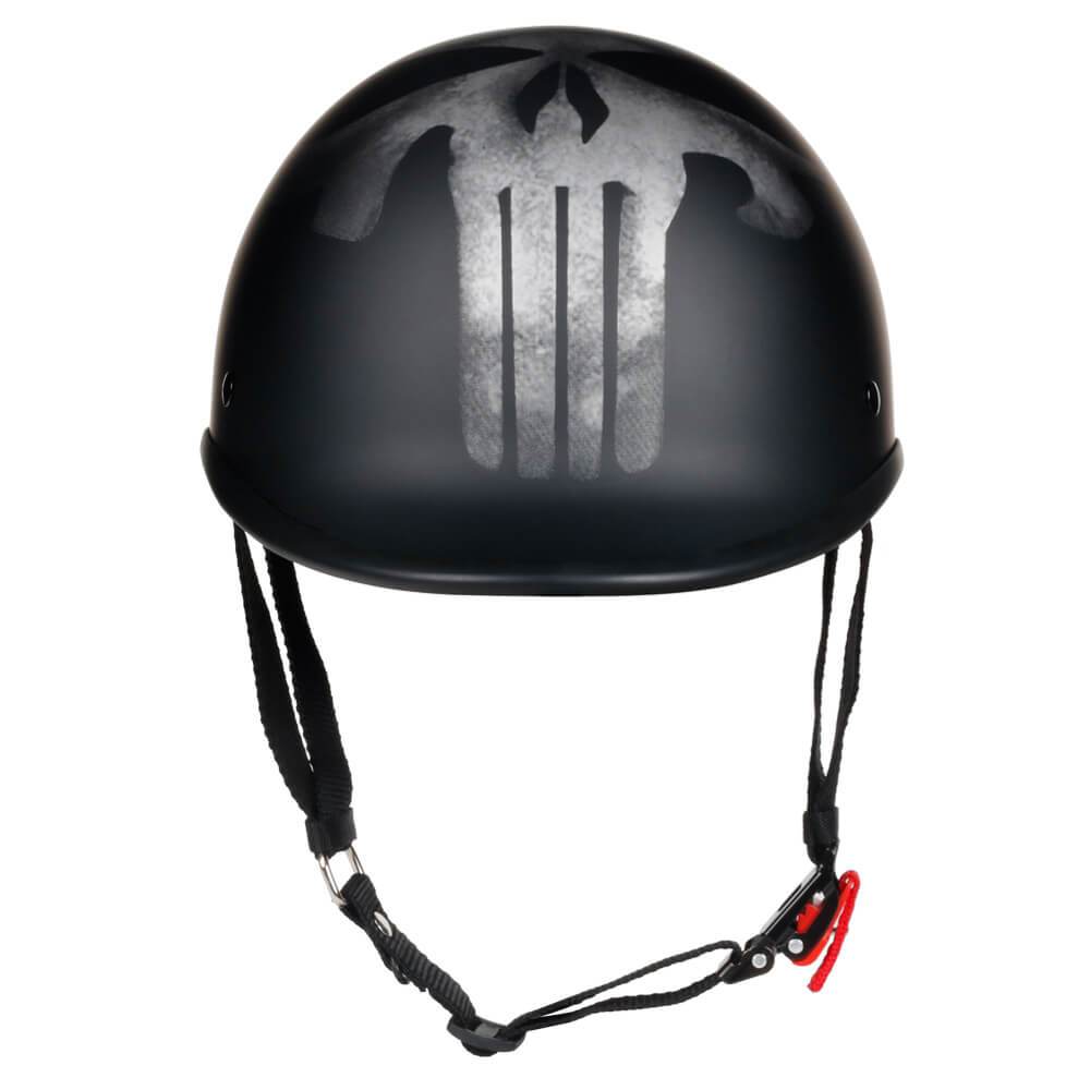 Semicăscă reversibilă AS/NZ 1698, cu profil redus — craniu Punisher