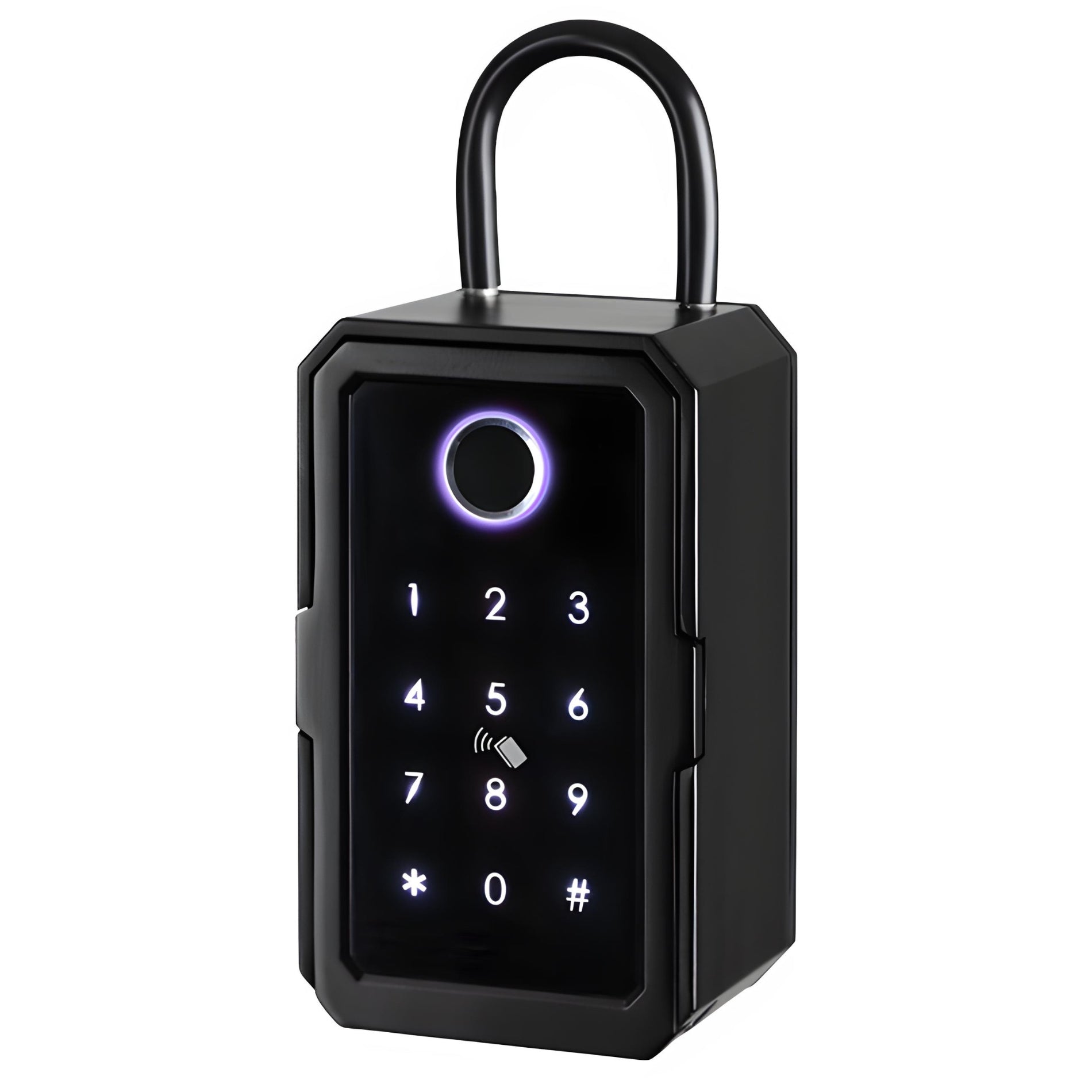 Smart Key Lockbox - Accesso Wi-Fi e impronta digitale - Controllo tramite app - Codice di accesso - Con o senza gateway | meowbutter