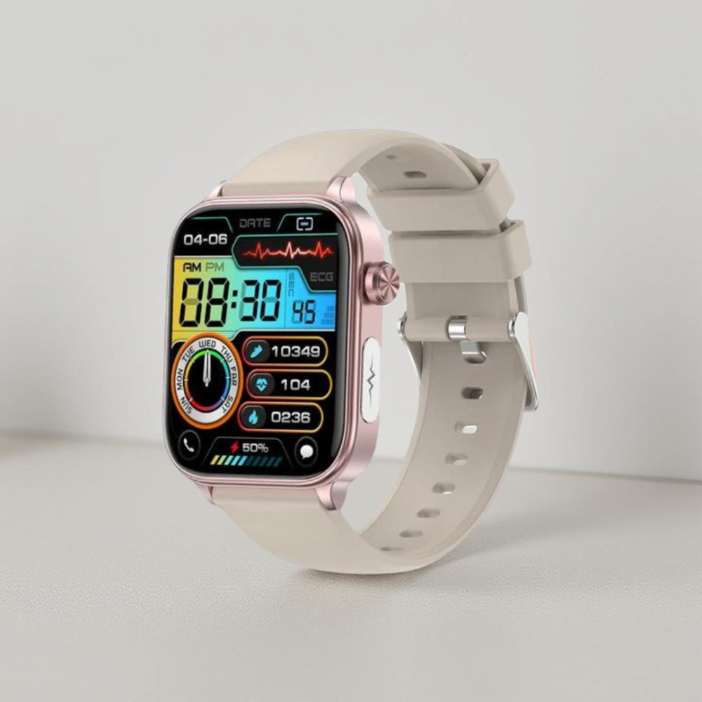 Smartwatch til sundhedsovervågning med GPS og alarmarmbånd | Meowbutter
