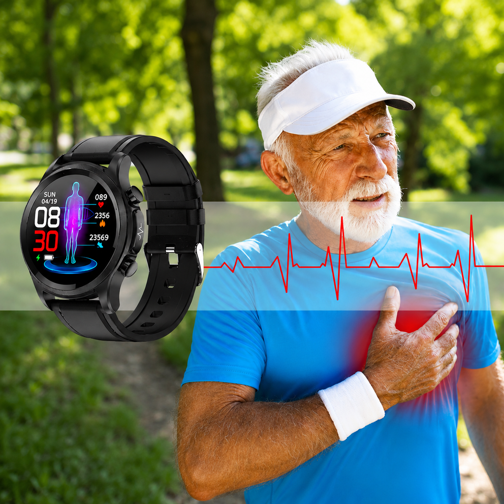 Smartwatch Fitness Tracker Pulsmonitorering | Meowbutter