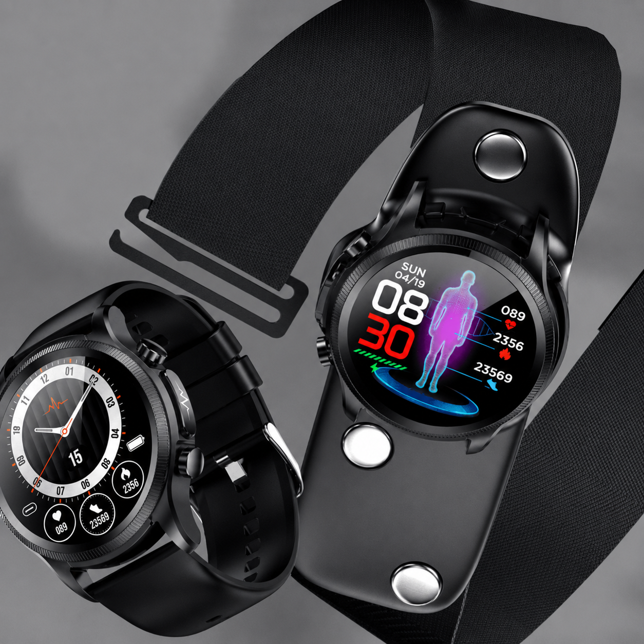Smartwatch Fitness Tracker Pulsmonitorering | Meowbutter