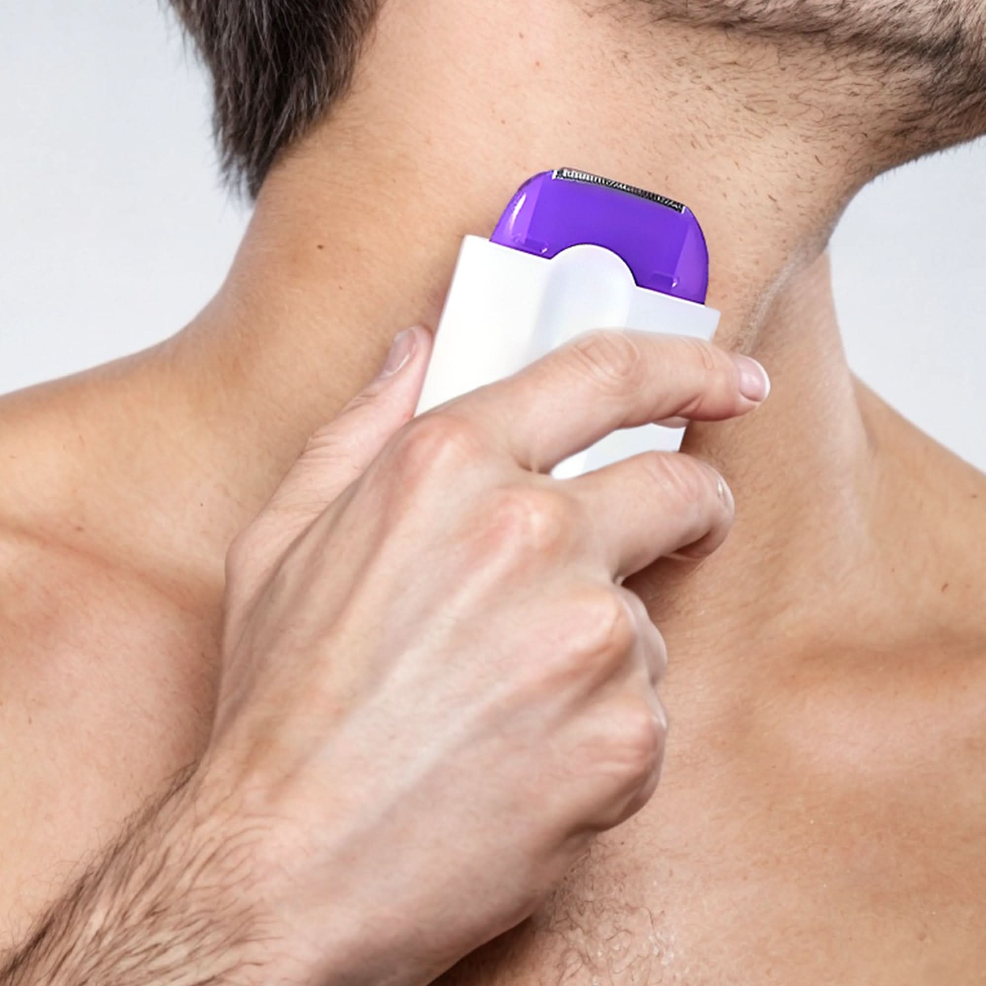 Removedor de pelos masculino sem fios e indolor, com ferramenta de cuidado pessoal | meowbutter