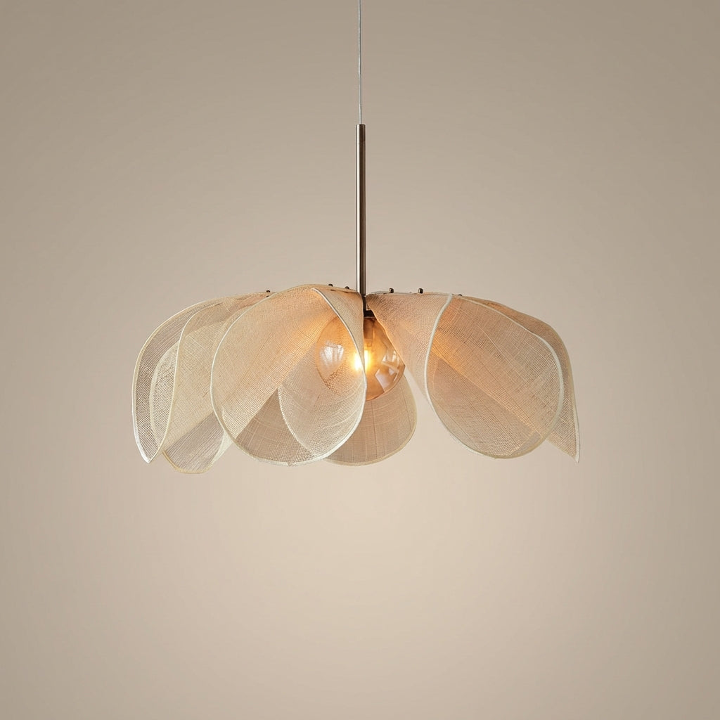 Sorela Textile Pendant Light In Organic Form For Cozy Spaces