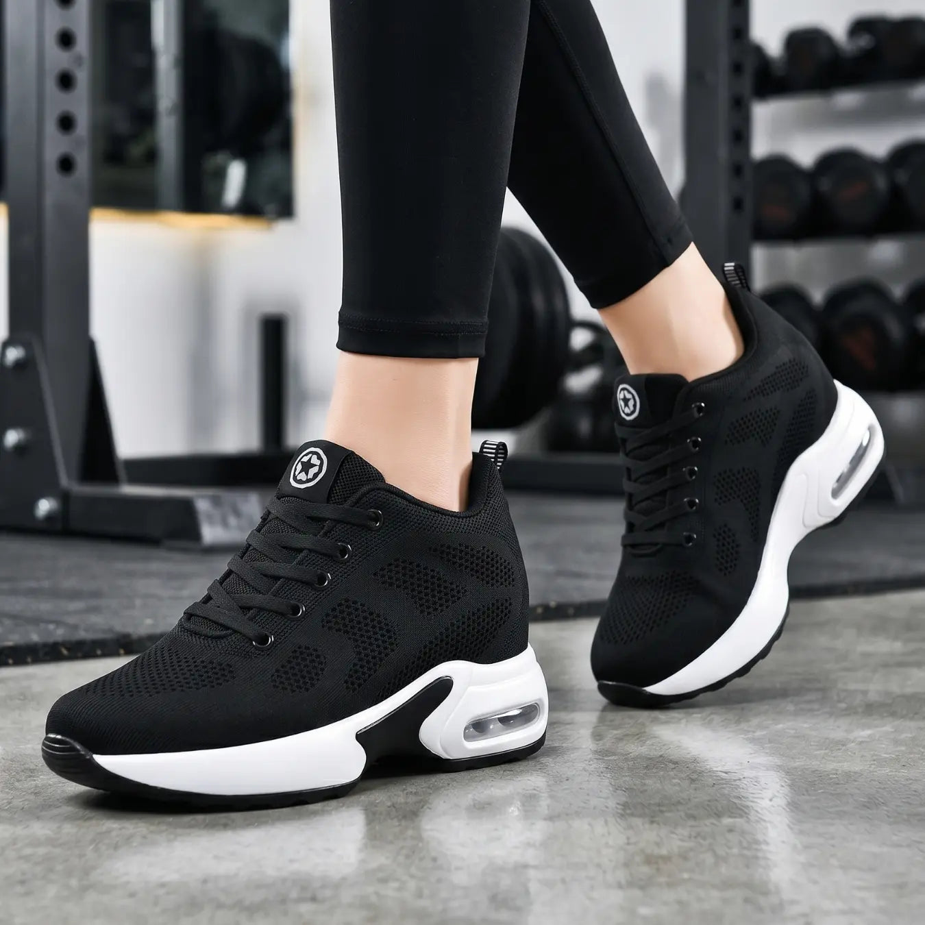 Starlight Height-Boost Sneakers With 9cm Lift For All-Day Comfort