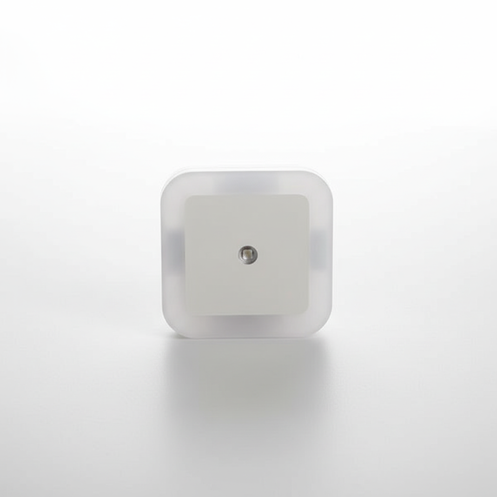 Luz nocturna LED NightSure enchufable — Luz blanca cálida activada por movimiento