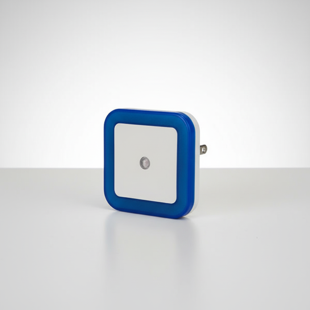 Luz nocturna LED NightSure enchufable — Luz blanca cálida activada por movimiento