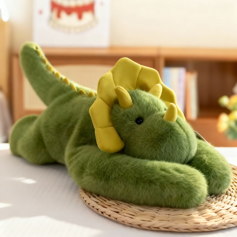 Animal Plush Hug Pillow — Long-Armed Design, Generous Proportions, Soft Stuffed Body